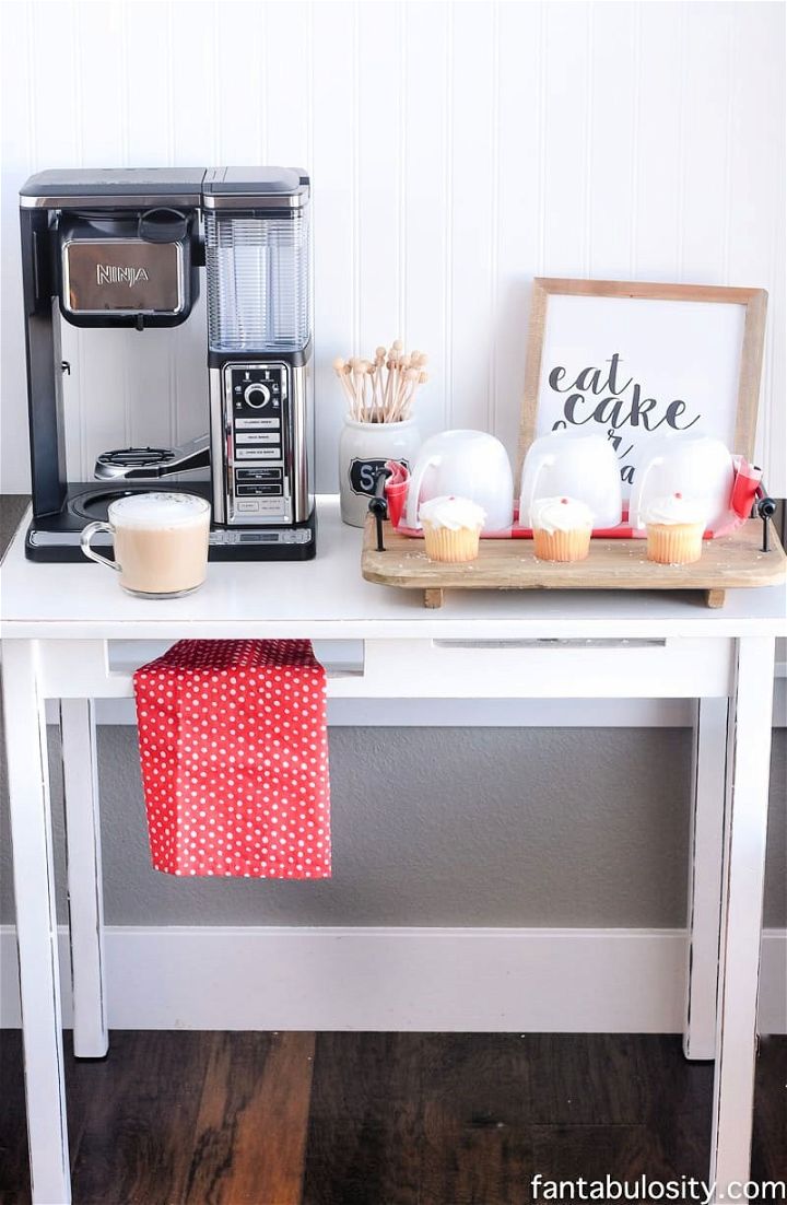 DIY Coffee Bar Ideas For The Kitchen Entertaining