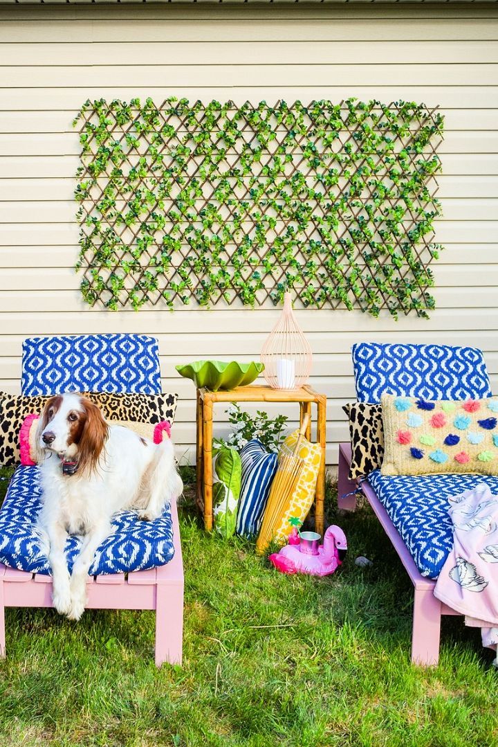 DIY Patio Loungers with BEHR Paint