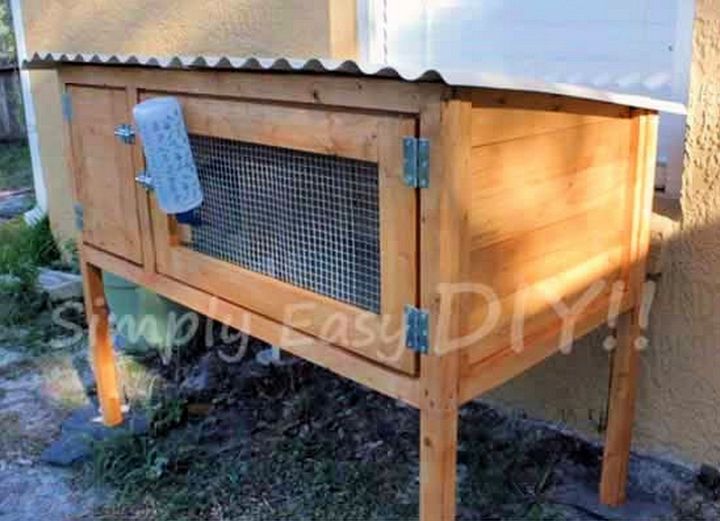 DIY Rabbit Hutch Design