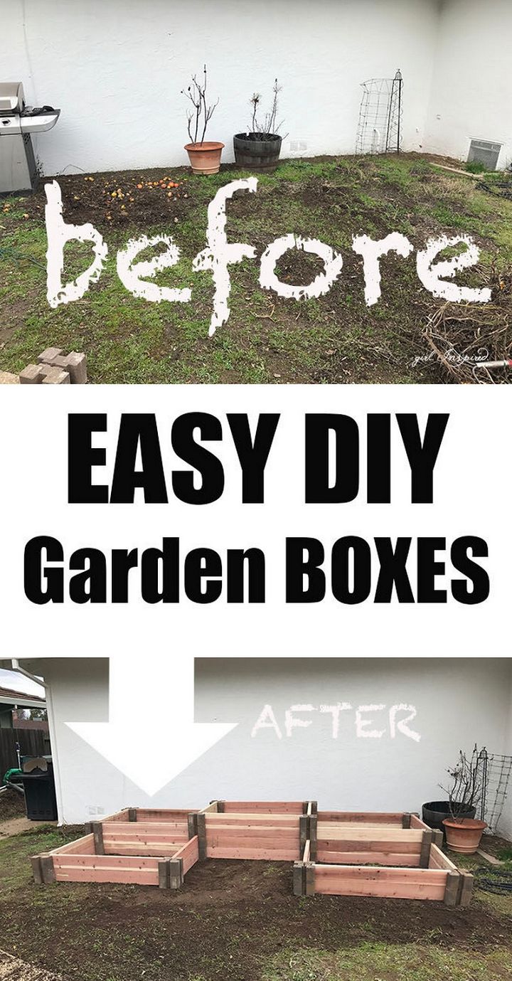 Fast And Easy DIY Raised Garden Boxes