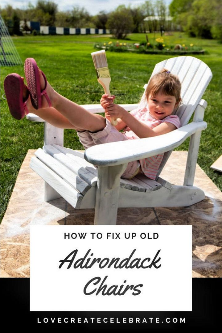 Giving Adirondack Chairs for Kids a Makeover