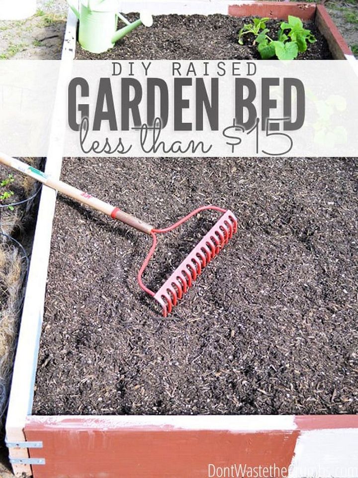 How To Build A Raised Garden Bed For Under 15