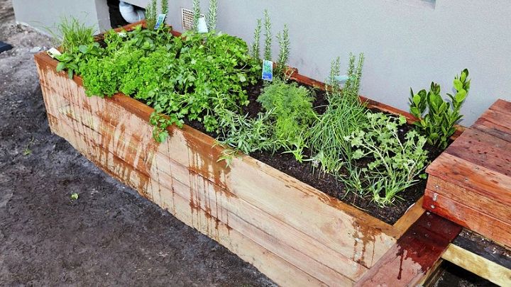 How To Build A Raised Garden Bed With Sleepers