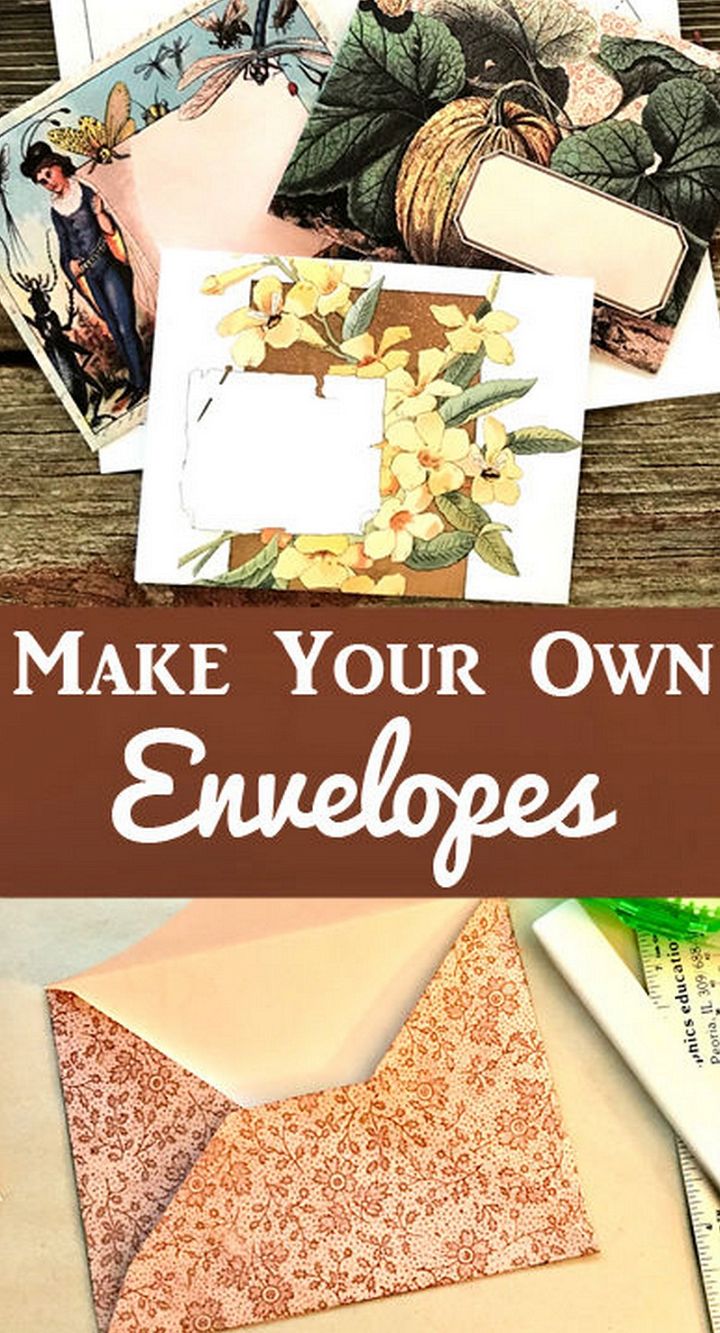 How To Make An Envelope – With Templates