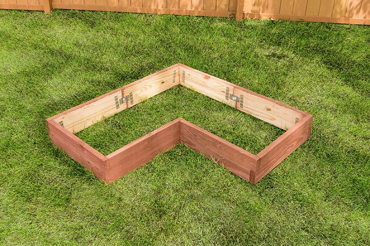 How to Build an L Shaped Raised Garden Bed
