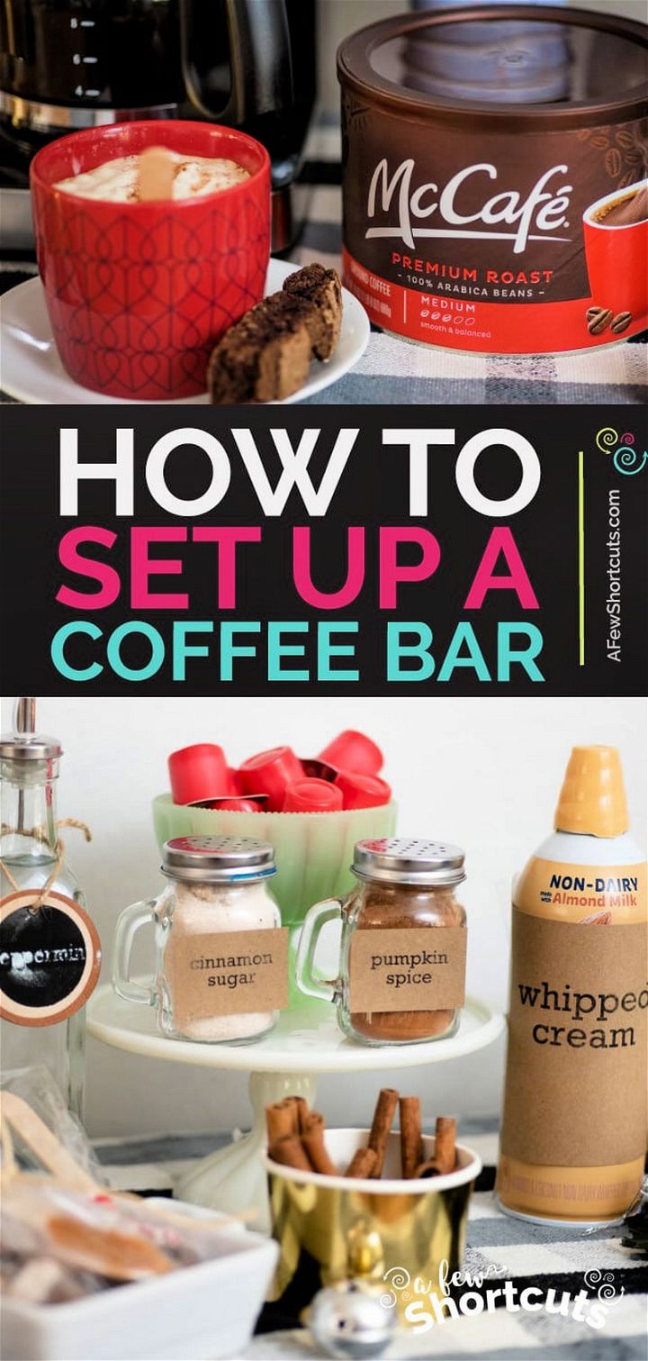 How to Setup a DIY Coffee Bar Holidays At Home