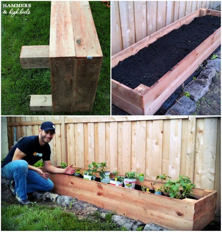 Memorial Day Mini Project DIY Garden Box