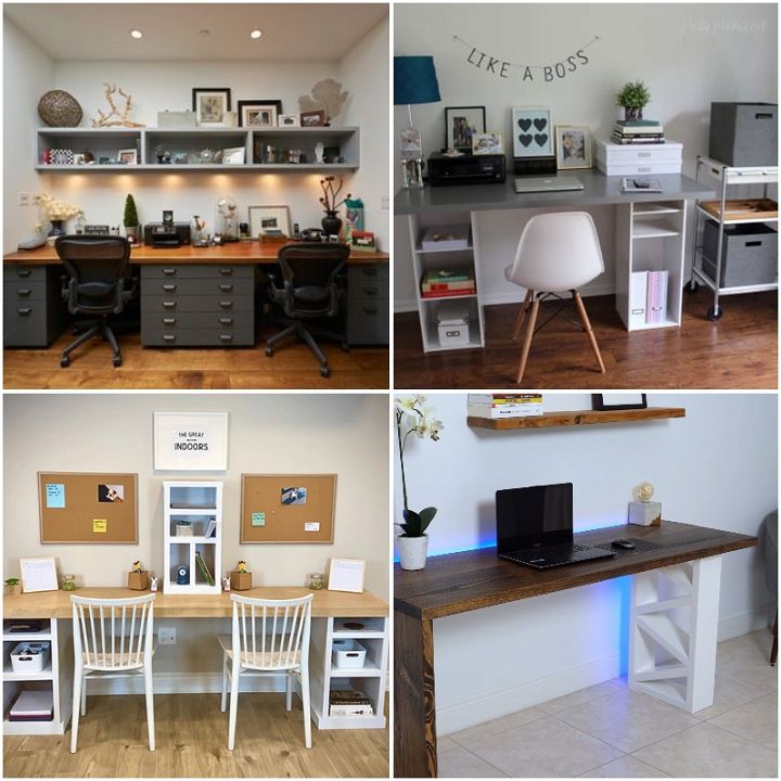 18 DIY Office Desk Decoration Ideas