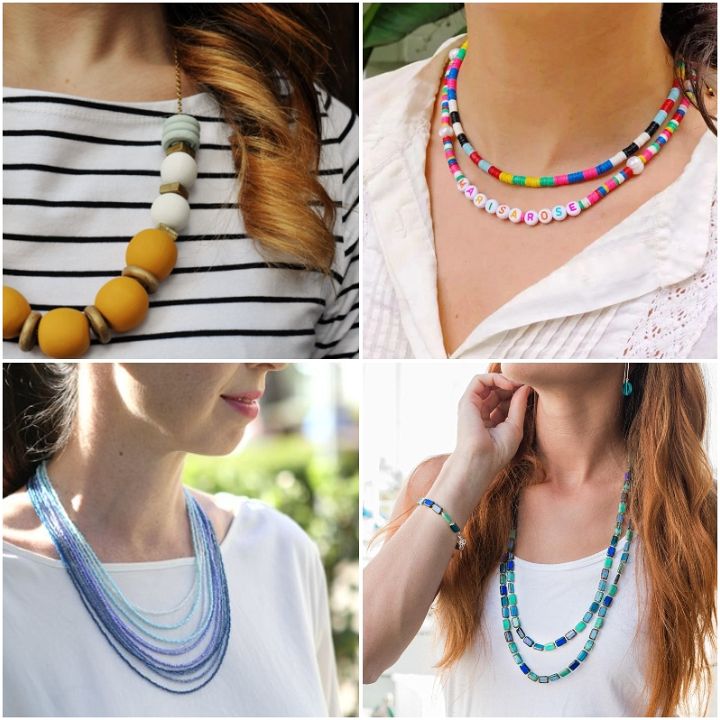 33 Beaded Necklace Ideas Easy Patterns