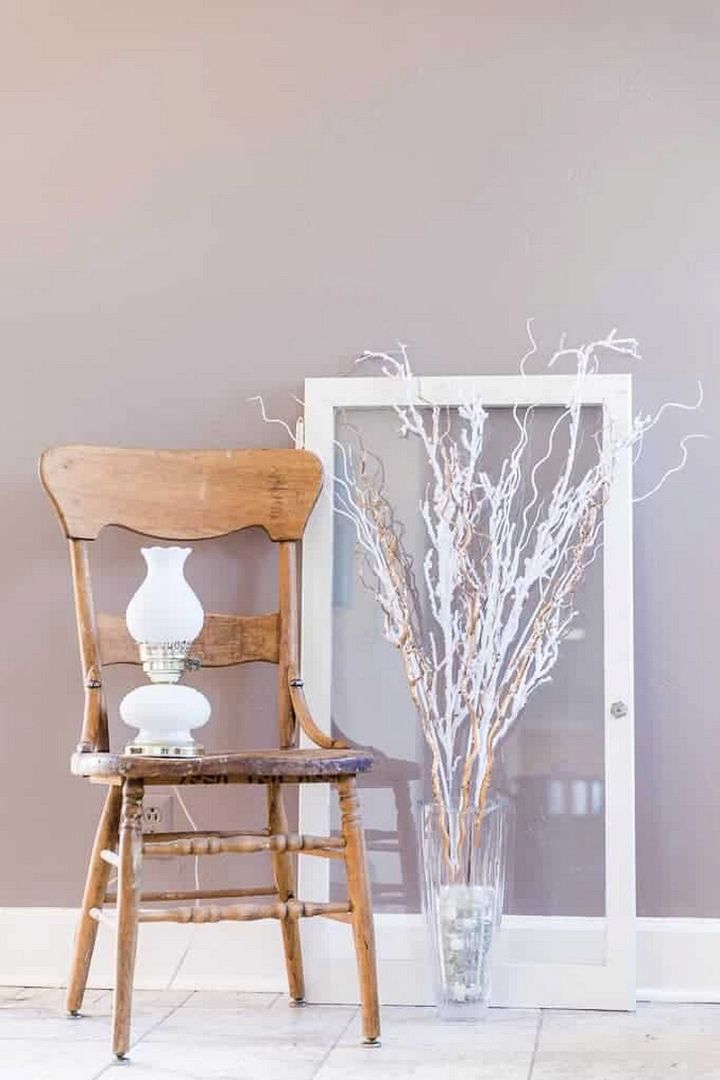 Winter Decor With Vases