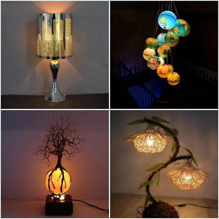 16 DIY Lamp Ideas To Bright Your Room