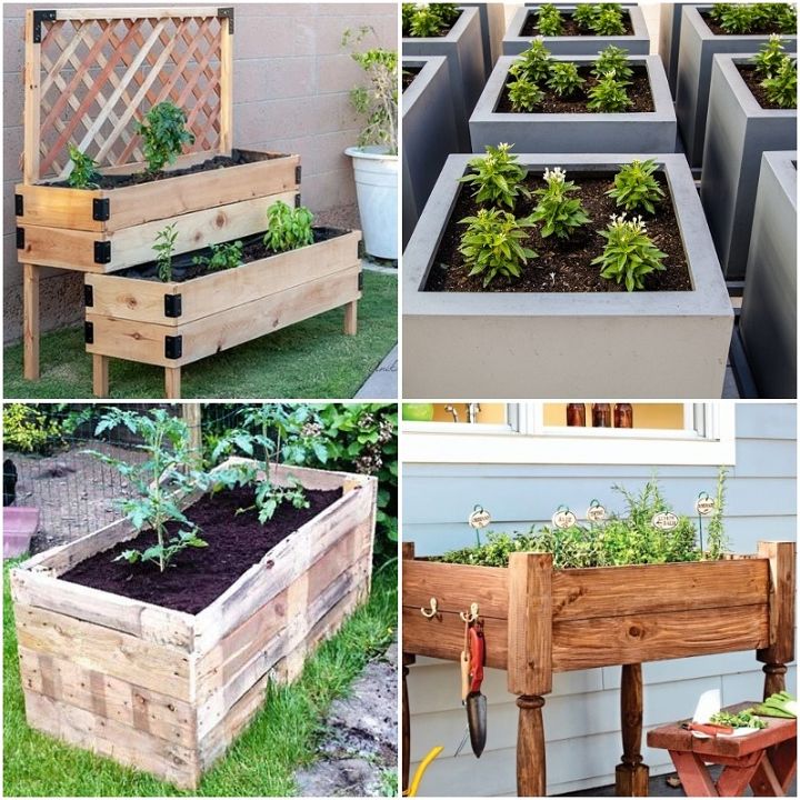 37 DIY Garden Box Ideas For Plants