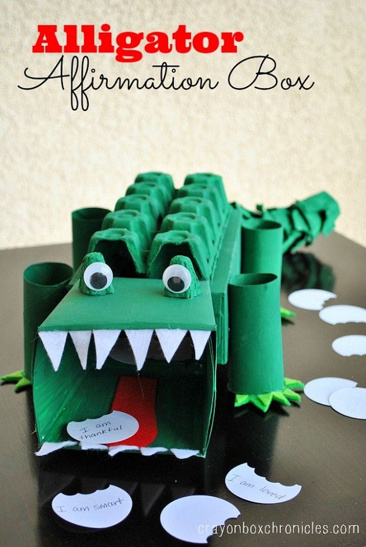 Alligator Affirmation Box – Showing Kids Love