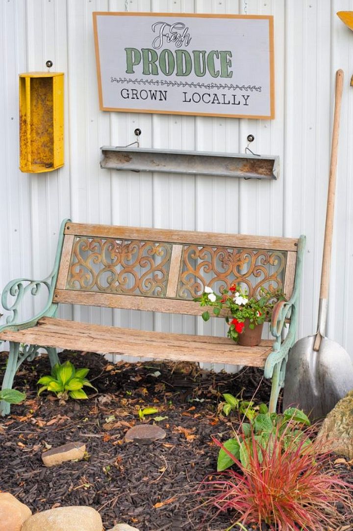 DIY Garden Shed Sign