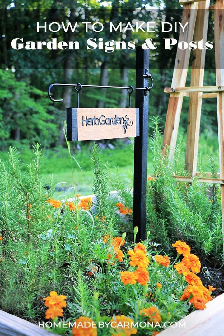DIY Garden Signs With The Cricut Maker