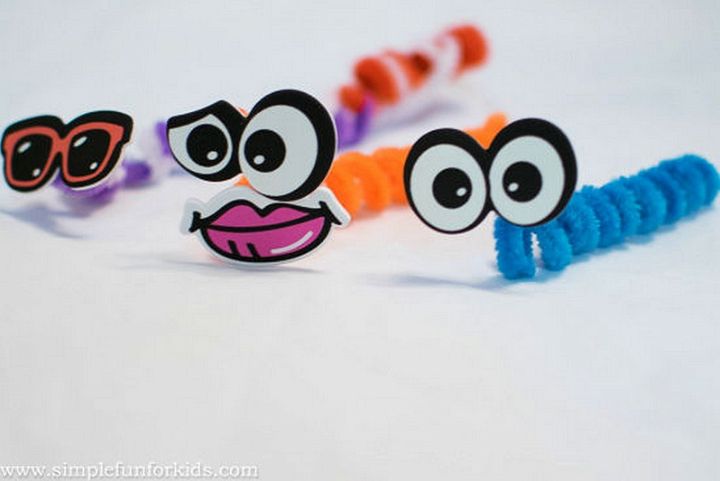 Funny Pipe Cleaner Worms