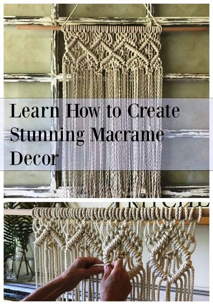 Learn How to Create Stunning Macrame Decor