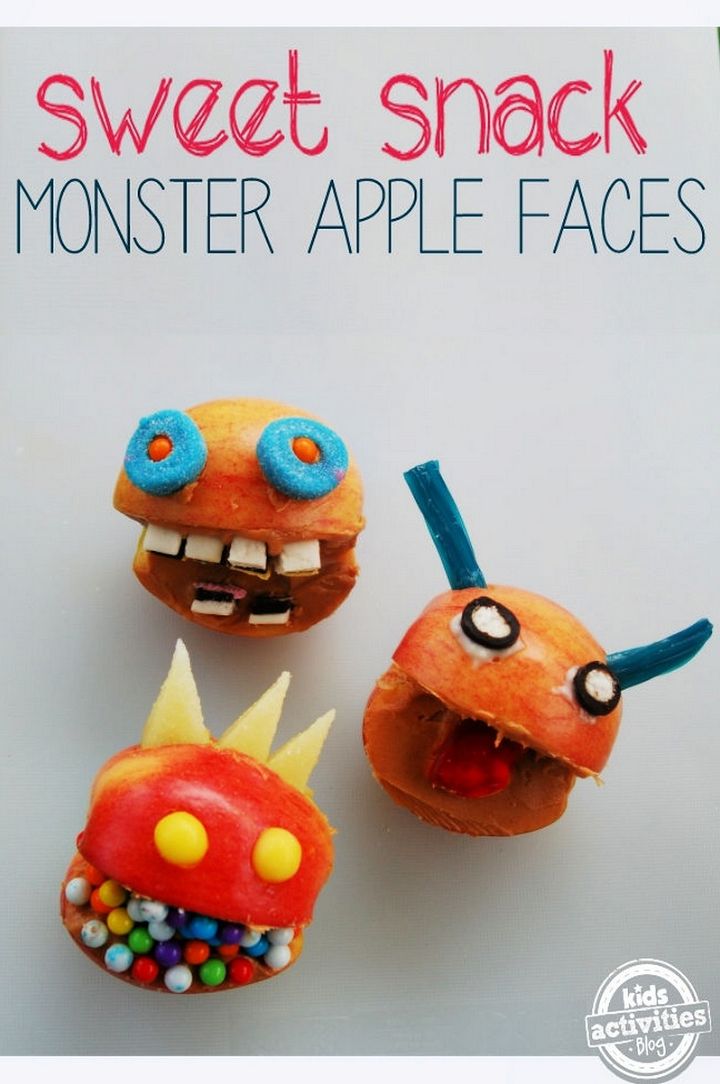 Monster Apple Faces