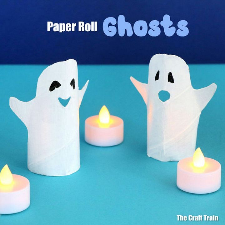 Paper Roll Ghost Craft