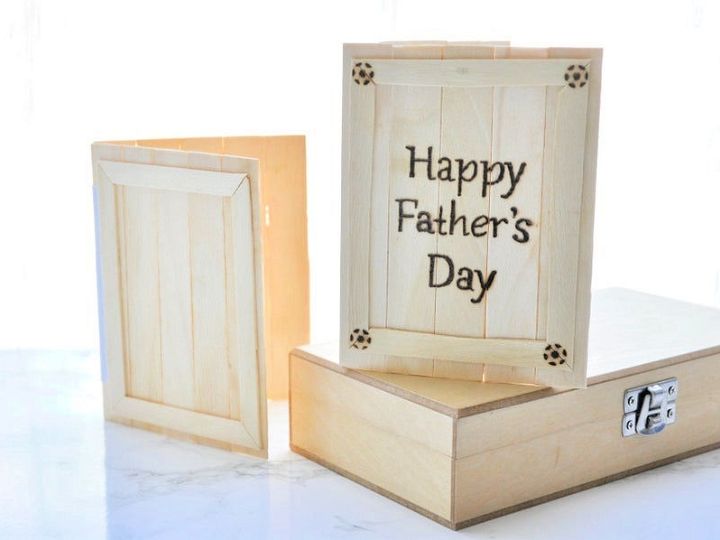 Popsicle Stick Greeting Card