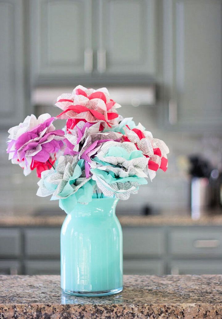 Thrifty DIY Encyclopedia Flowers