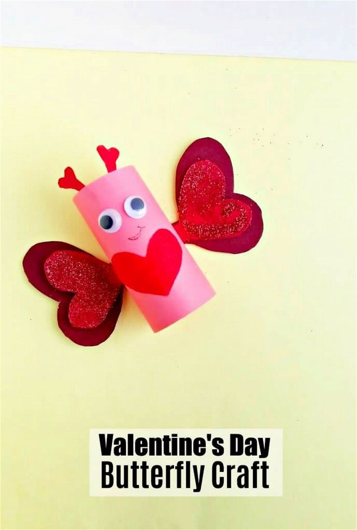 Valentines Day Butterfly Craft