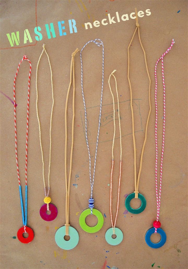 Washer Necklaces