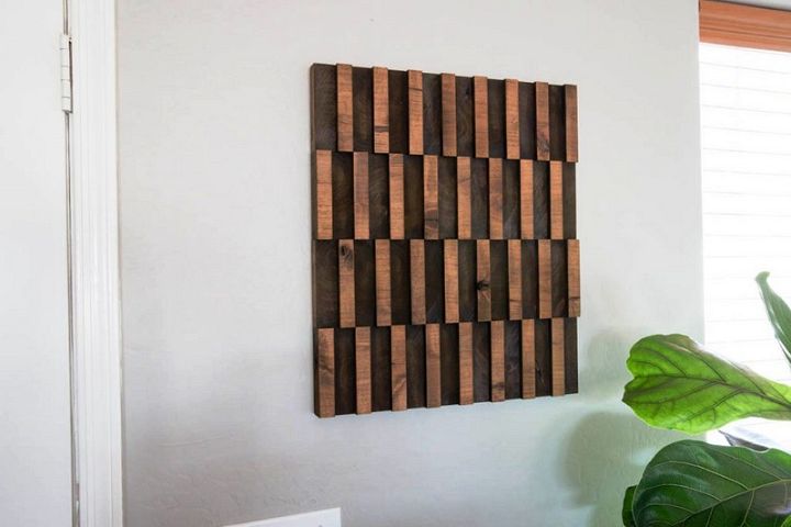 Abstract Wooden Wall Art