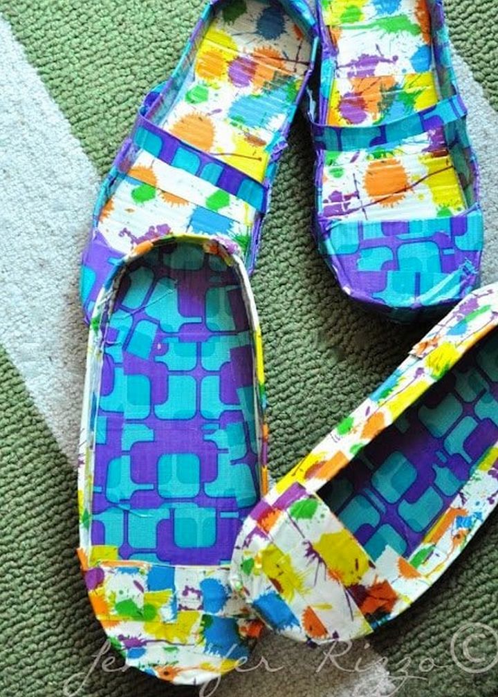 Amazing Duct Tape Shoes And Fabulous Countertops