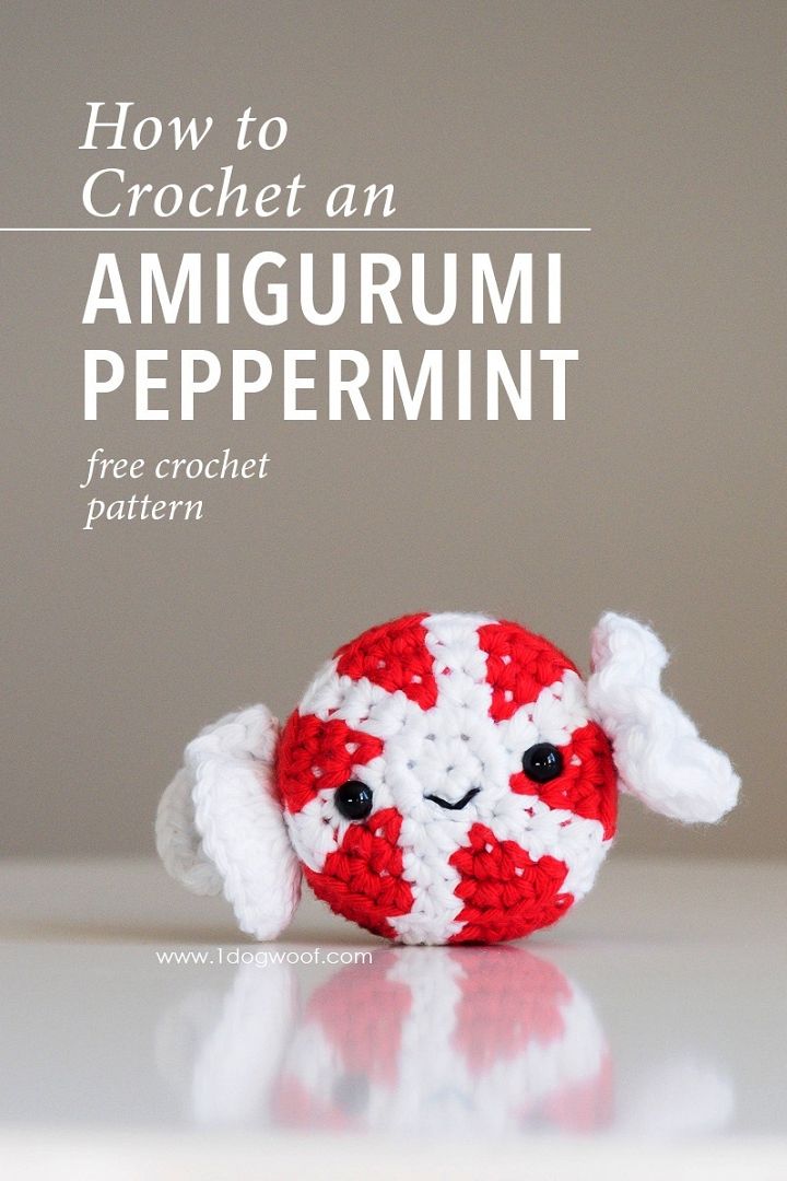 Amigurumi Peppermint Candy Crochet Pattern