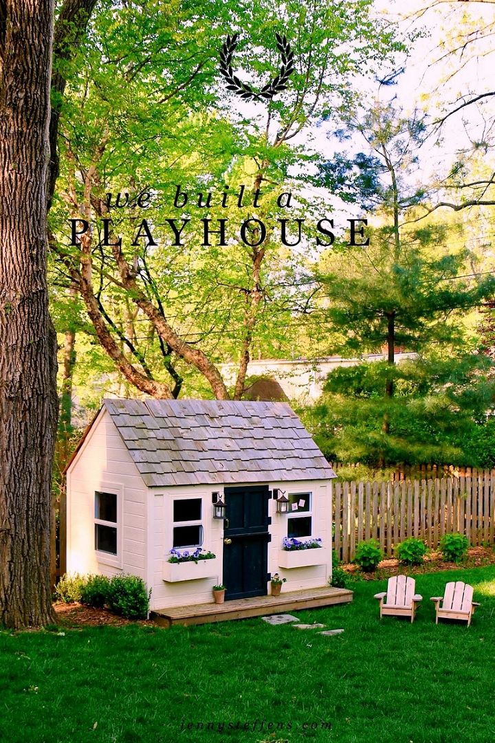 Built a Playhouse DIY Workbook Photos