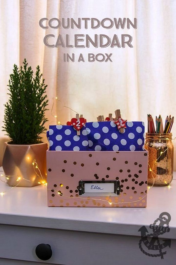 Countdown Calendar In A Box