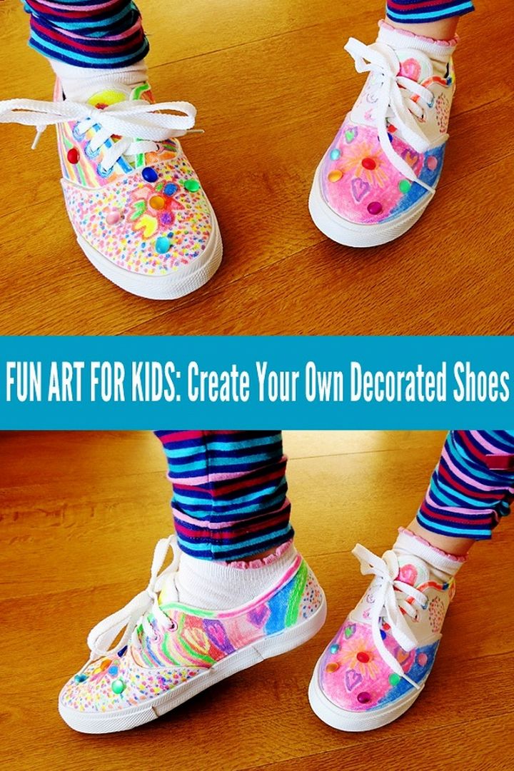 Create Your Own Decorated Tennis Shoes