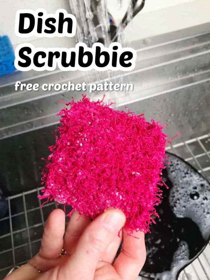 Crochet Dish Scrubber Pattern
