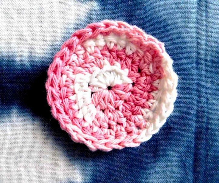 Crochet Face Scrubbie Cleansing Pads Pattern