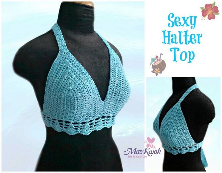 Crochet Sexy Halter Top