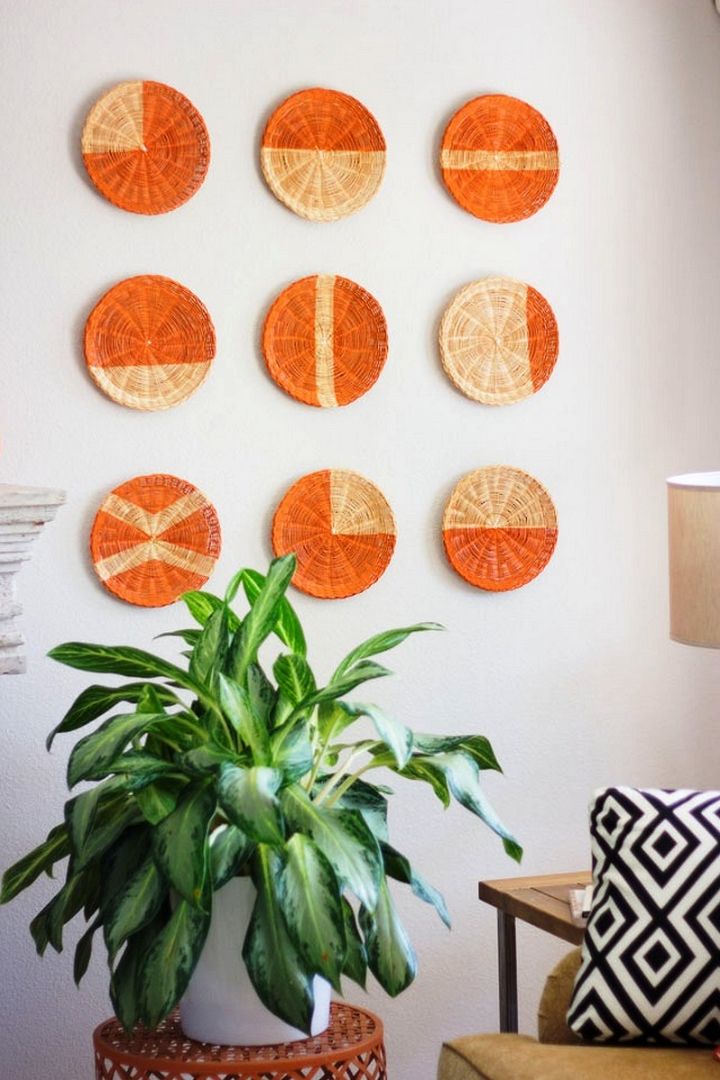 DIY Basket Wall Art