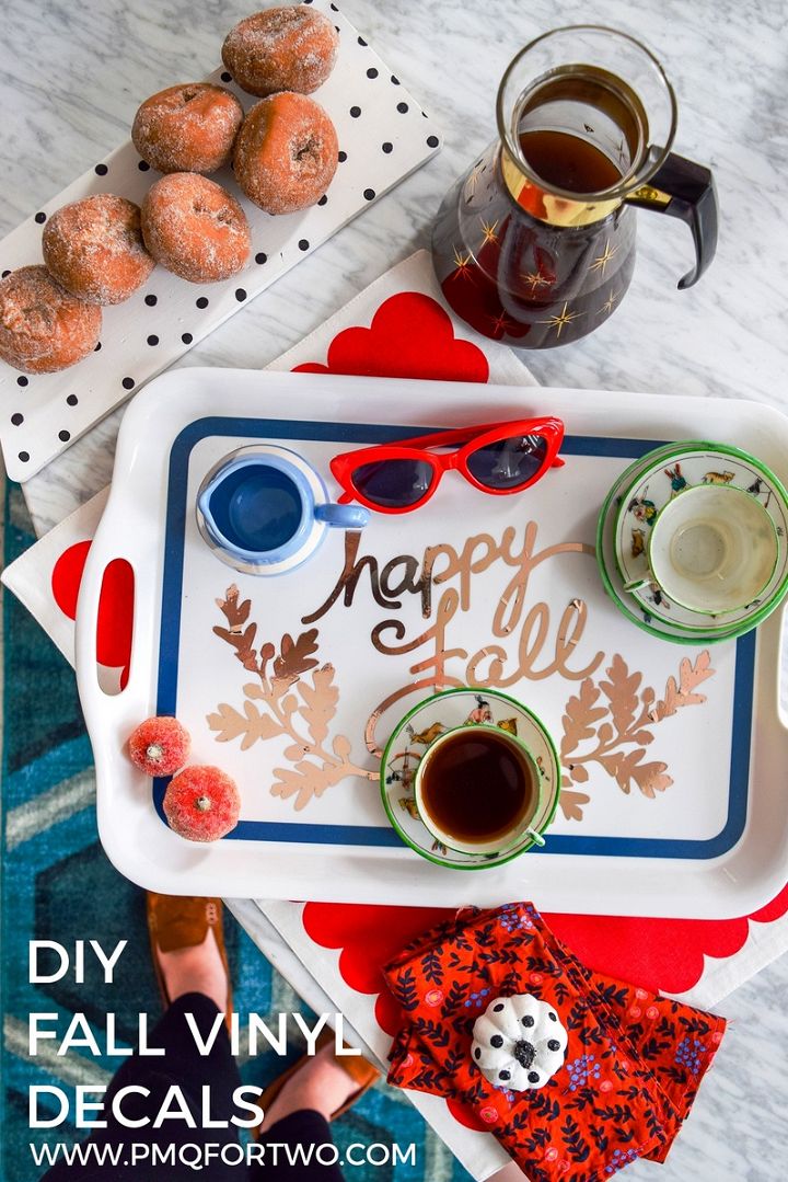 DIY Fall Vinyl Decals