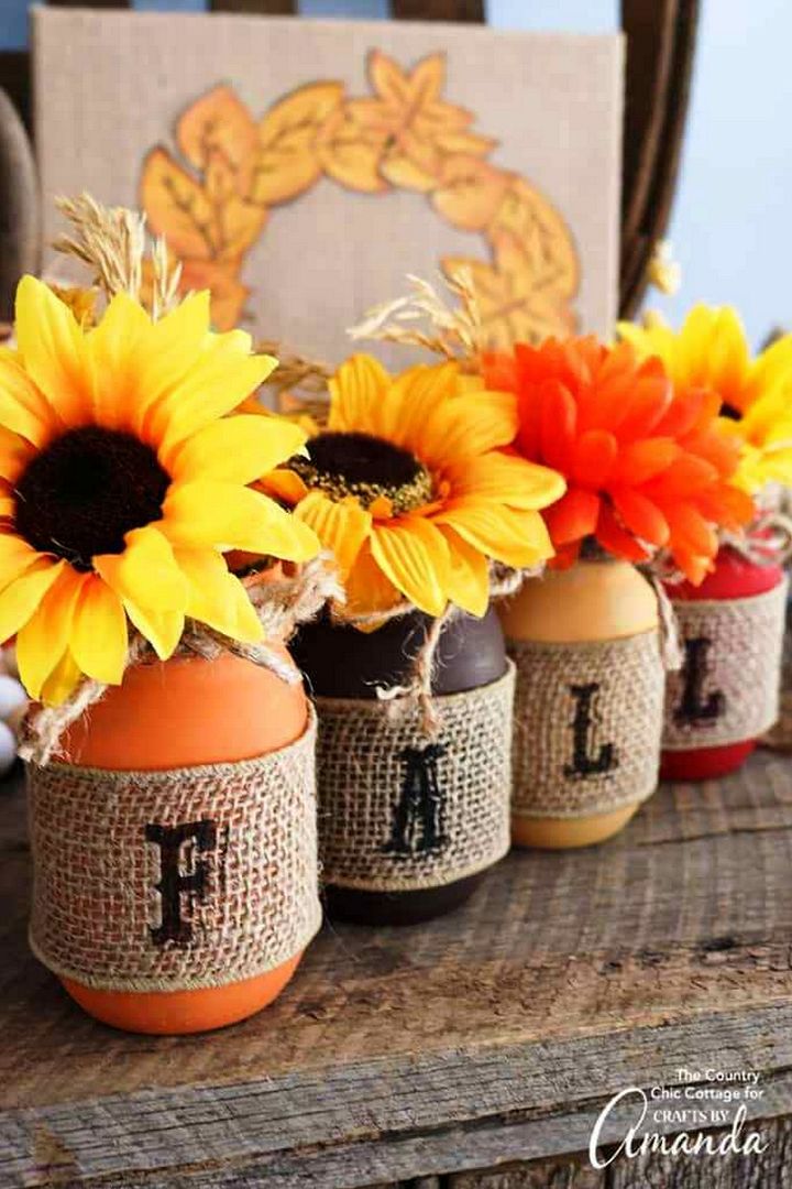 Fall Mason Jars