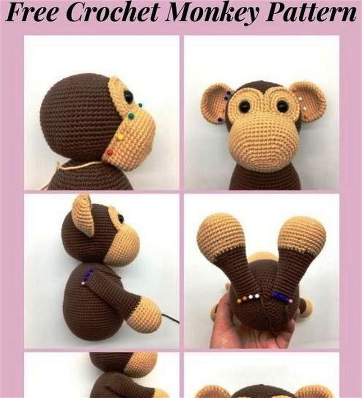 Free Crochet Monkey Pattern