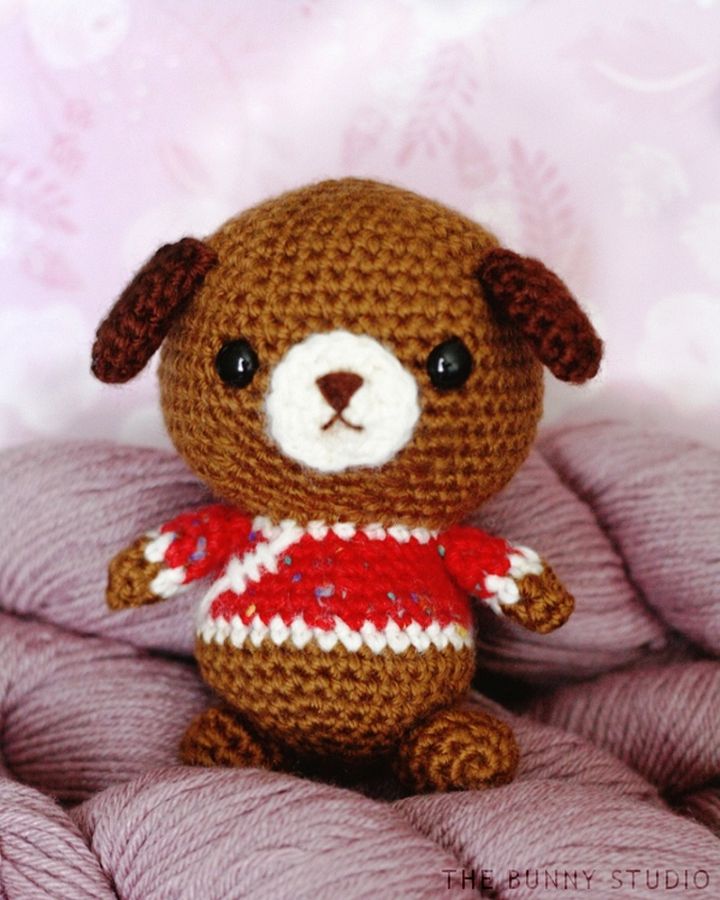 Free Crochet Pattern Dog Amigurumi