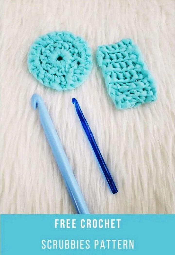 Free Crochet Scrubbies Pattern