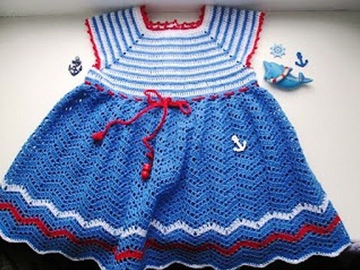 Free Cute Dress For Baby Girl Pattern