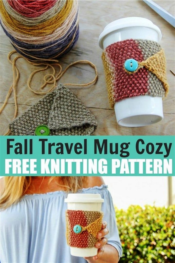 Free Knitting Pattern Handmade Fall Knit Cozy