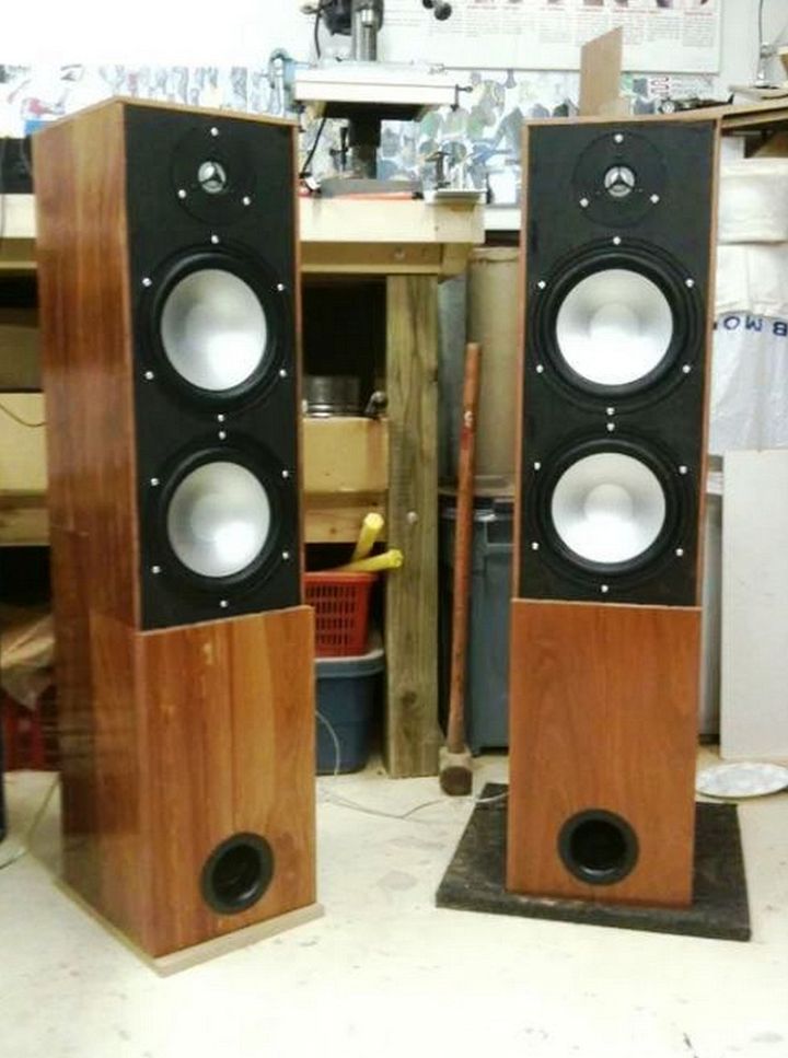 Hardwood Floor standing Speakers