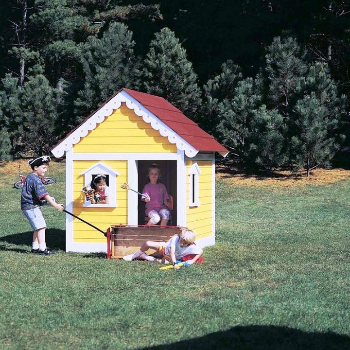 How to Build a Classic Playhouse