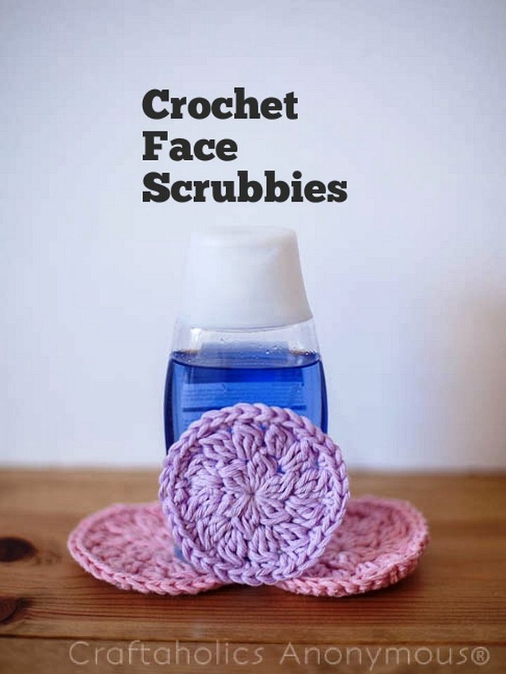 How to Crochet Face Scrubbies Tutorial