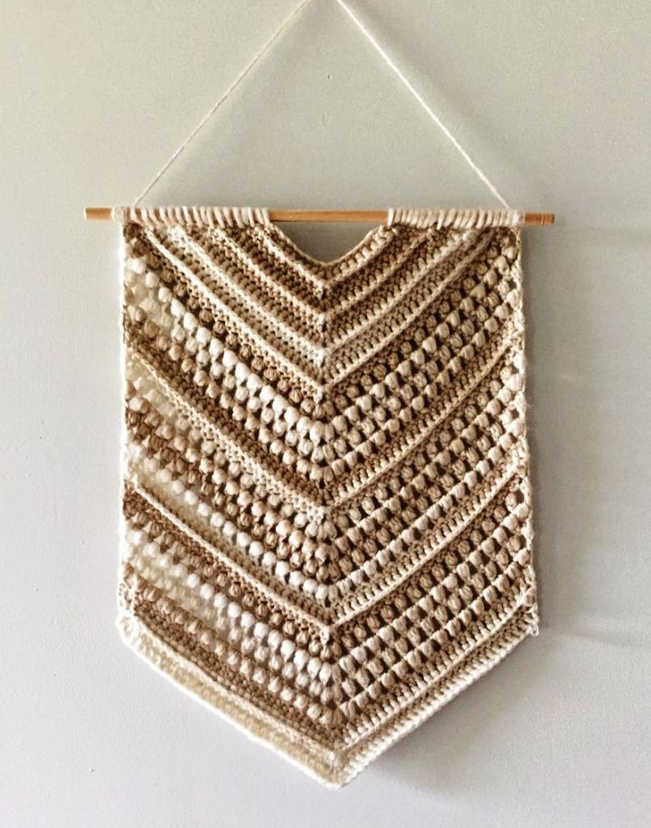 How to Crochet the Willow Wall Hanging