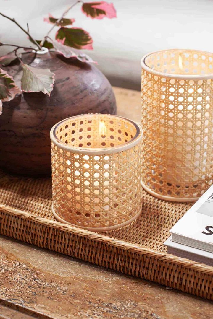 How to Make a Caned Candle Holder