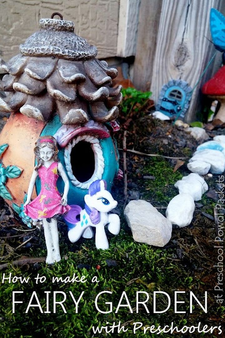 How to Make a Fairy Garden With Preschoolers